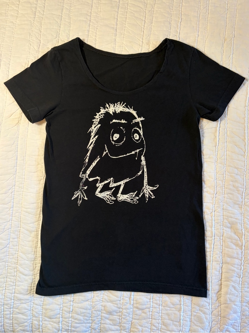 OOAK Toronto Graphic Monster Scoop Neck T-Shirt Black - XS